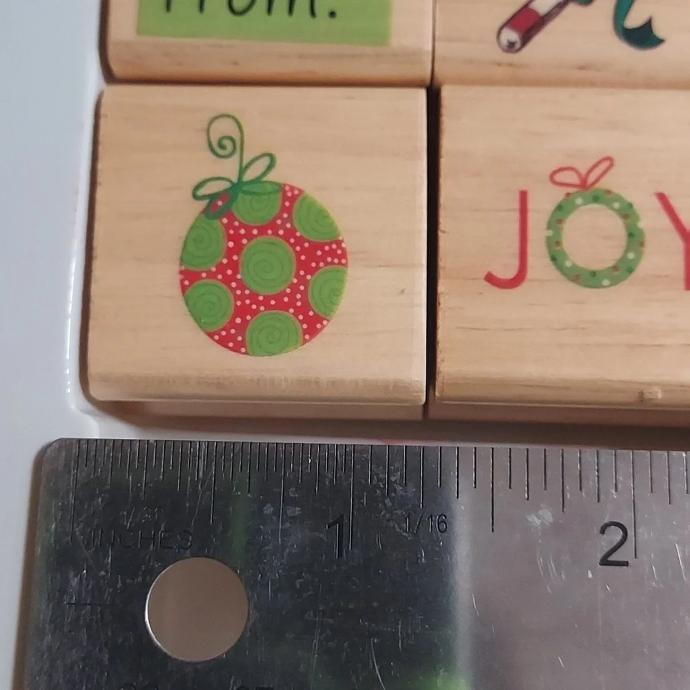 Rubber Stamps Christmas Winter Holiday Set Of 36